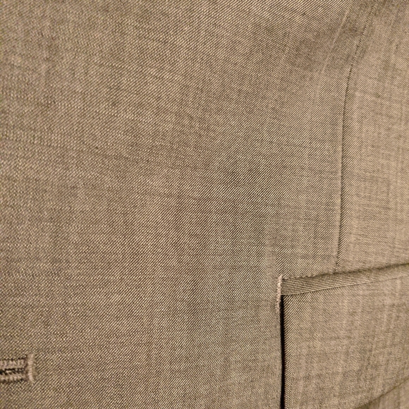 Single breasted suit jacket, super 130s fine wool, 40R, light grey - Picture 4 of 4